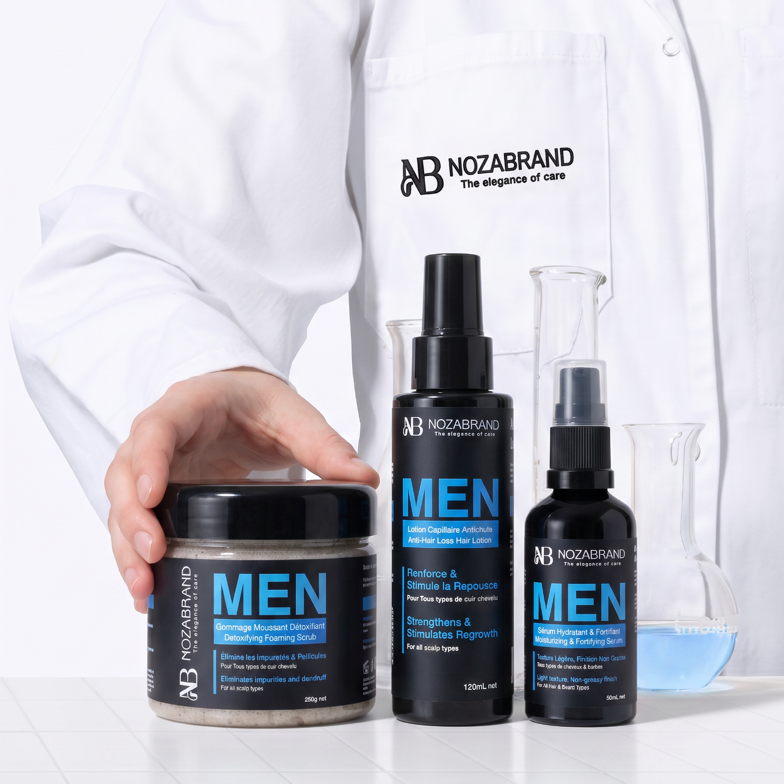 Nozabrand - Routine Capillaire Homme